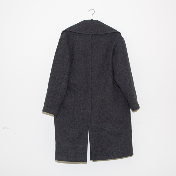 Wool oversized winter coat - Picture 2 of 2